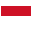 Flag of Indonesië