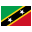 Flag of Saint Kitts en Nevis