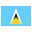 Flag of St. Lucia