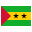 Flag of Sao Tomé en Principe