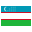 Flag of Uzbekistan