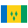 Flag of Saint Vincent en de Grenadines